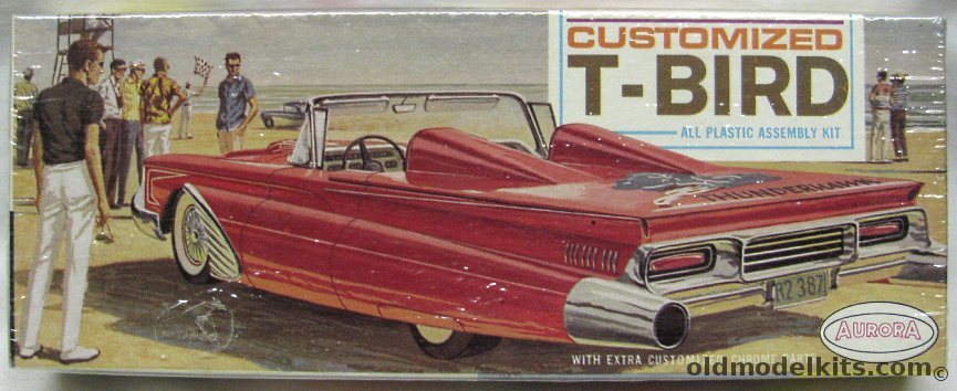 Aurora 1/32 Custom T-Bird (Ford Thunderbird), 548-97 plastic model kit